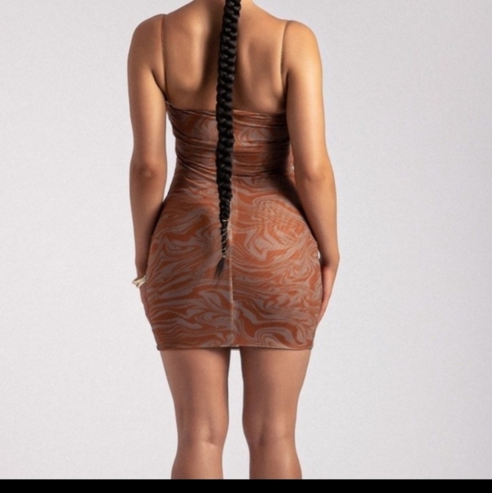 MESHKI MIA MESH MINI DRESS - Picture 9 of 9